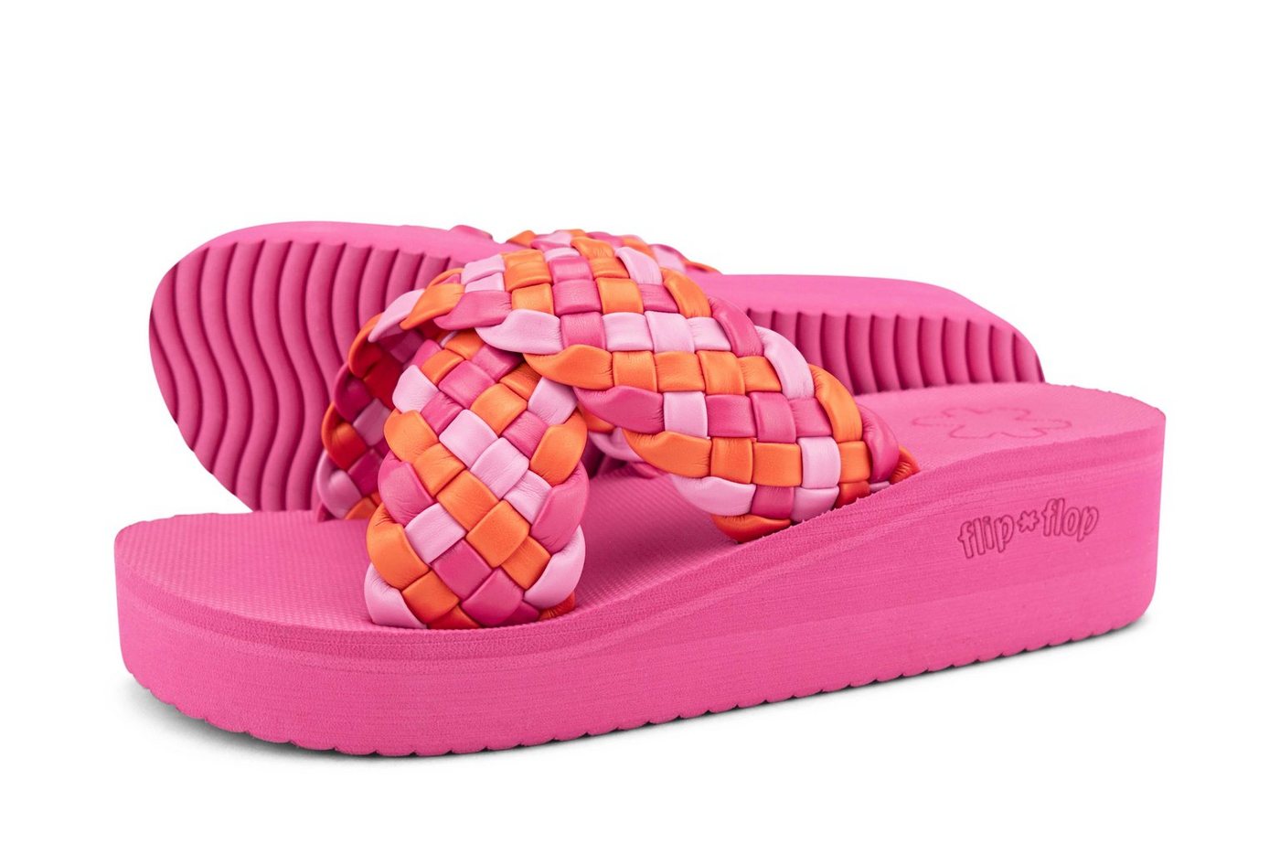 FLIP FLOP wedgy*cross Sandale