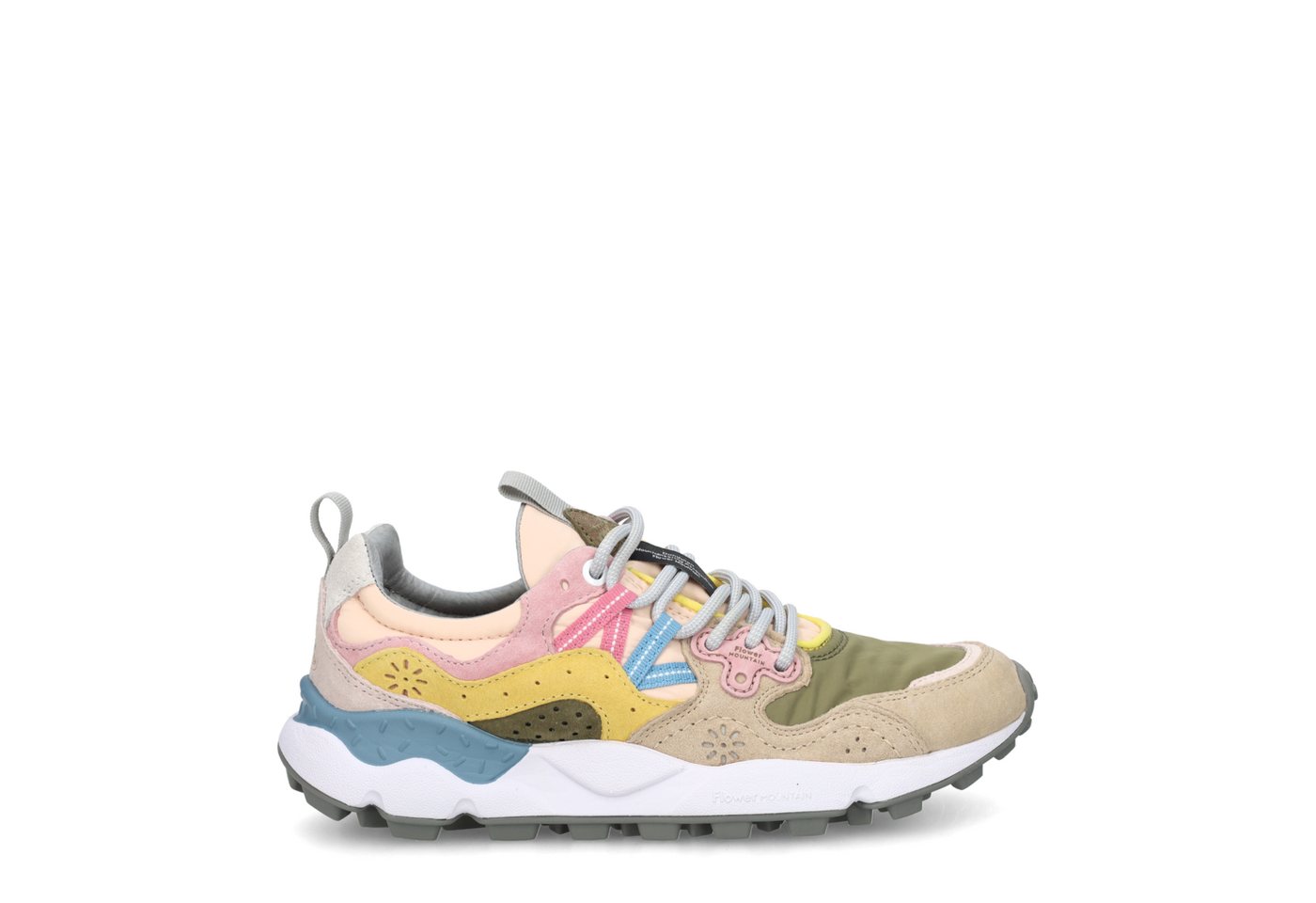 Flower Mountain 1M71-001-2017817-01 YAMANO 3, Sneaker, Bunt, Damen Sneaker