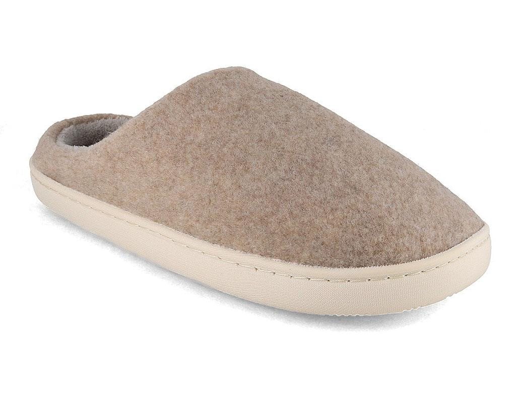 Fluffys Luxora Damen Pantoffeln, beige, warm, weich Hausschuh