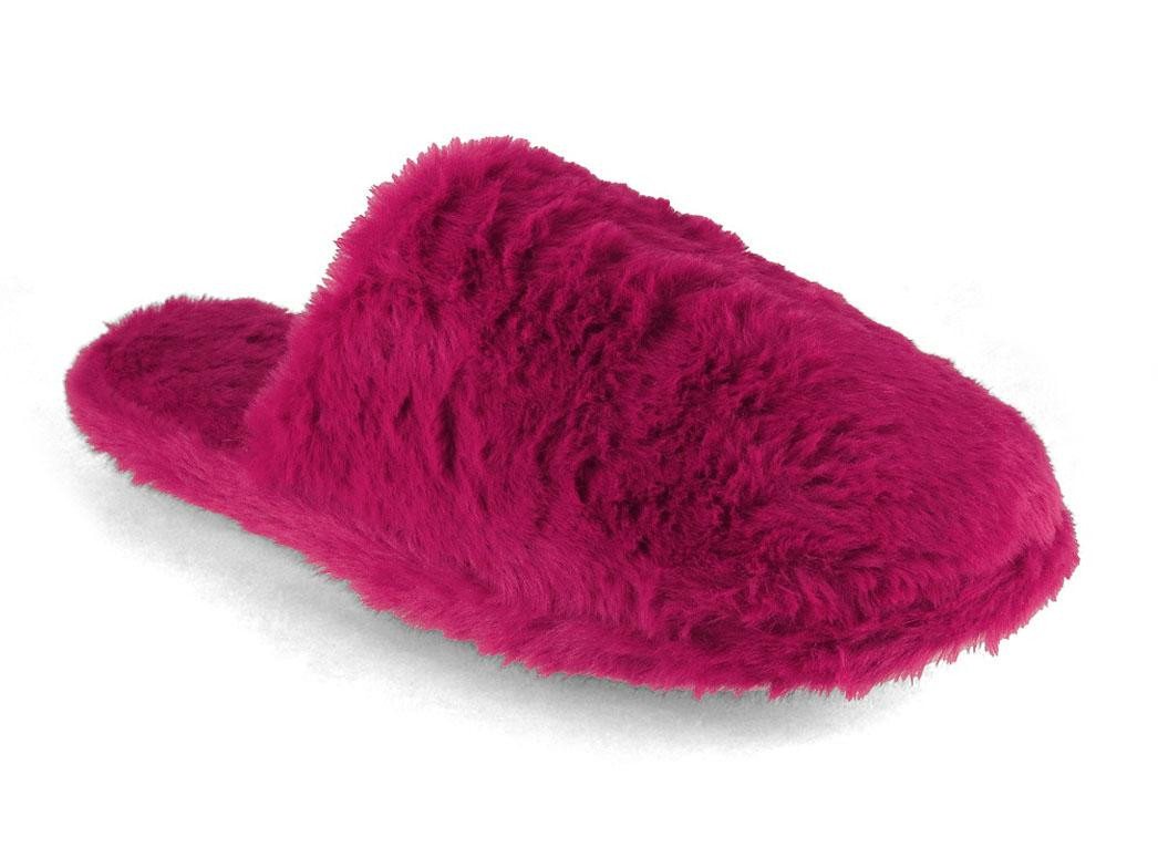 Fluffys Softina Damen Pantoffeln, pink, warm, weich Hausschuh