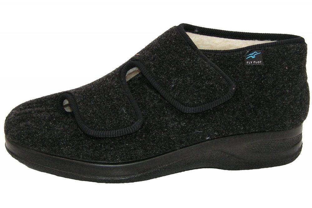 Fly Flot Hausschuh (schwarz)