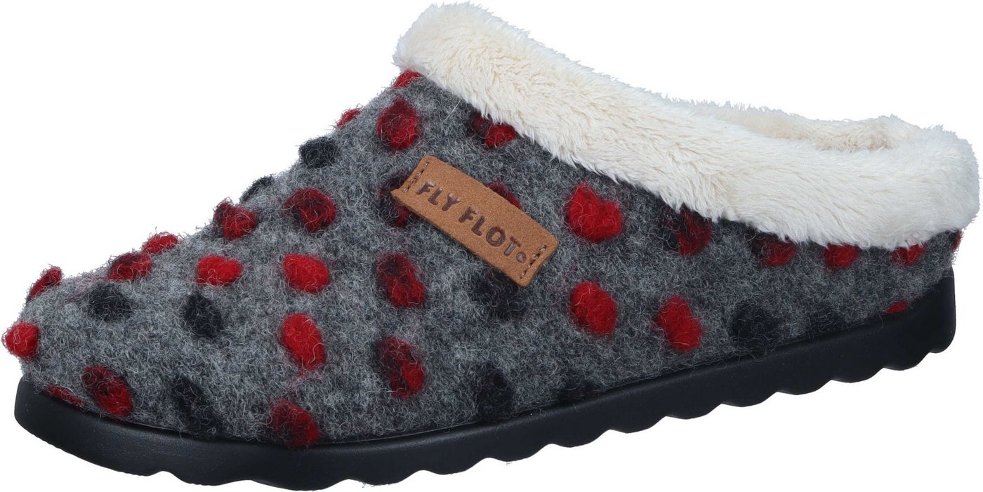 Fly Flot Hausschuhe Hausschuh aus Flauschstoff