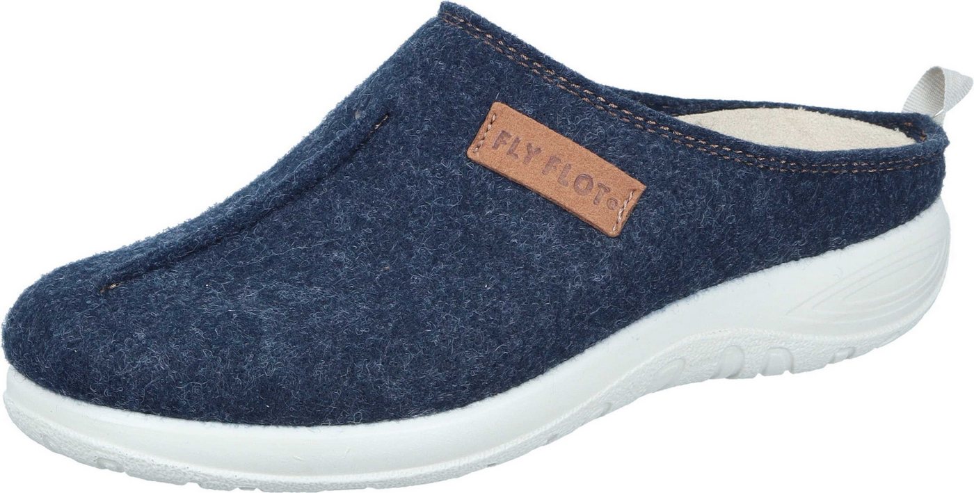 Fly Flot Hausschuhe Hausschuh aus starpazierfähigem PET (blau)