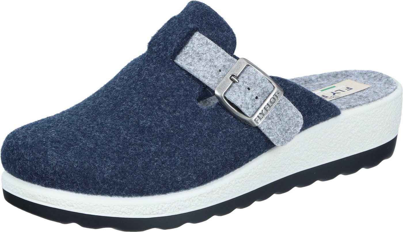 Fly Flot Hausschuhe Hausschuh aus starpazierfähigem PET (blau)