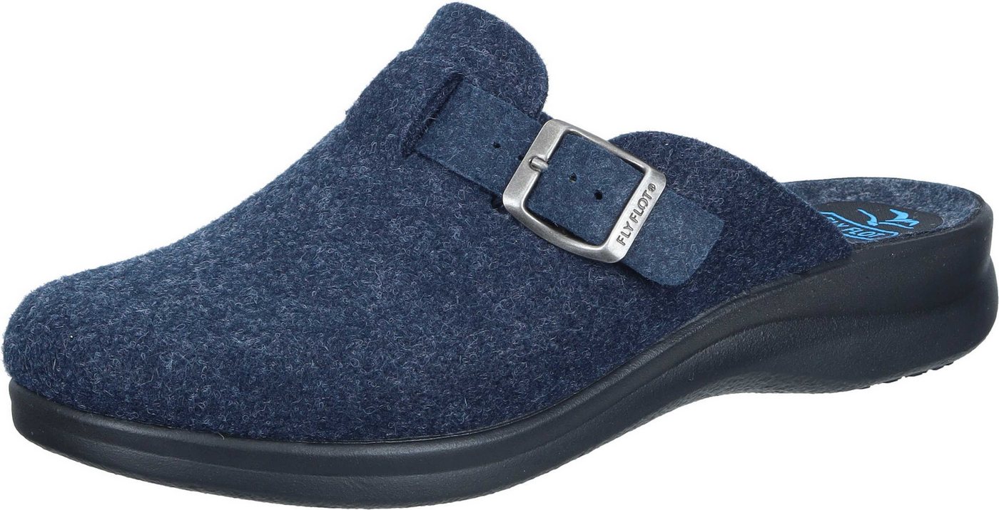 Fly Flot Hausschuhe Hausschuh aus starpazierfähigem PET (blau)