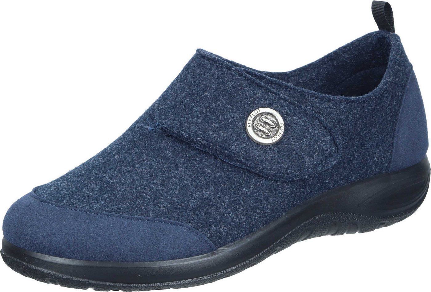 Fly Flot Hausschuhe Hausschuh aus starpazierfähigem PET (blau)