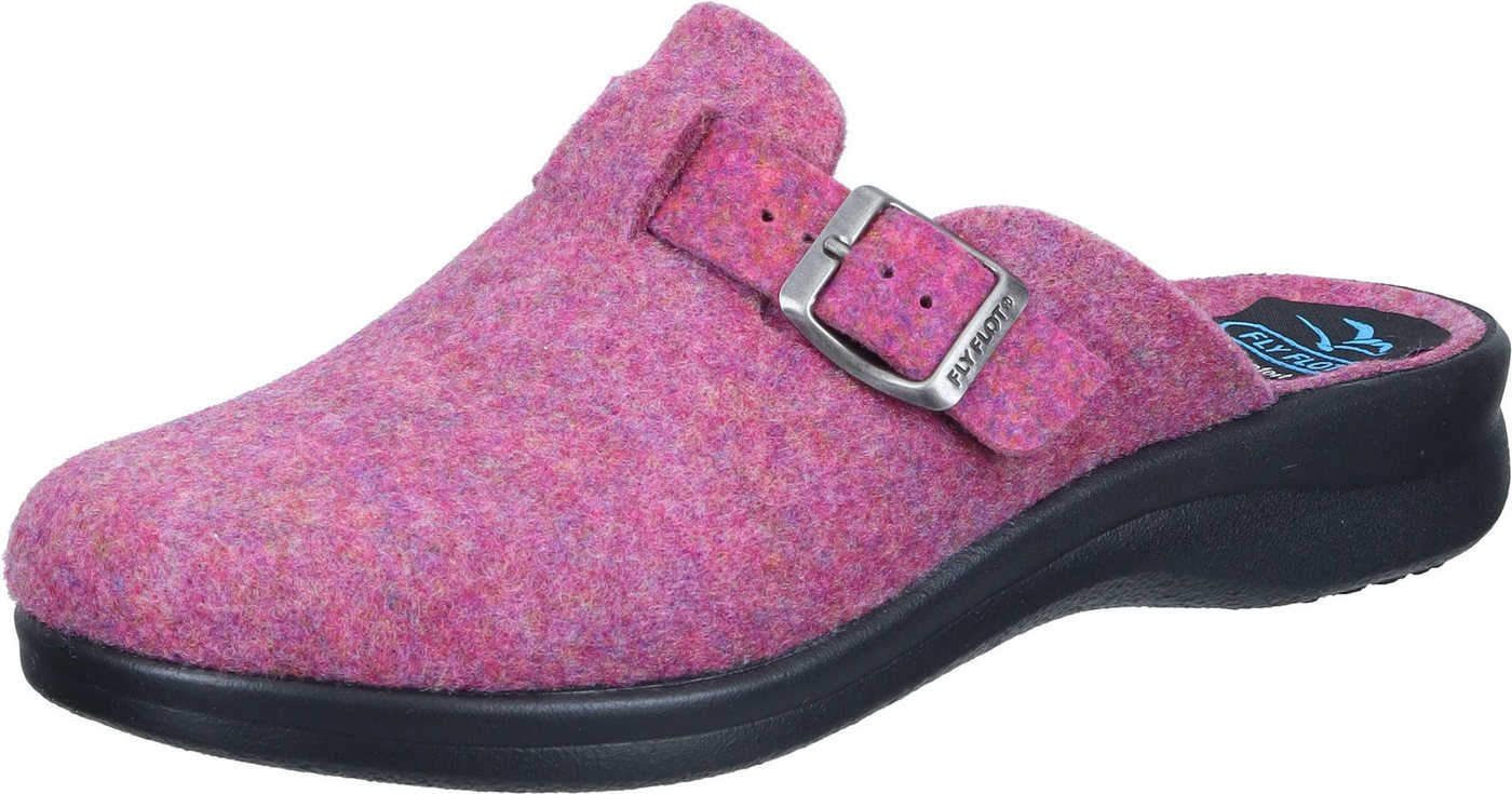 Fly Flot Hausschuhe Hausschuh aus starpazierfähigem PET (pflaume)