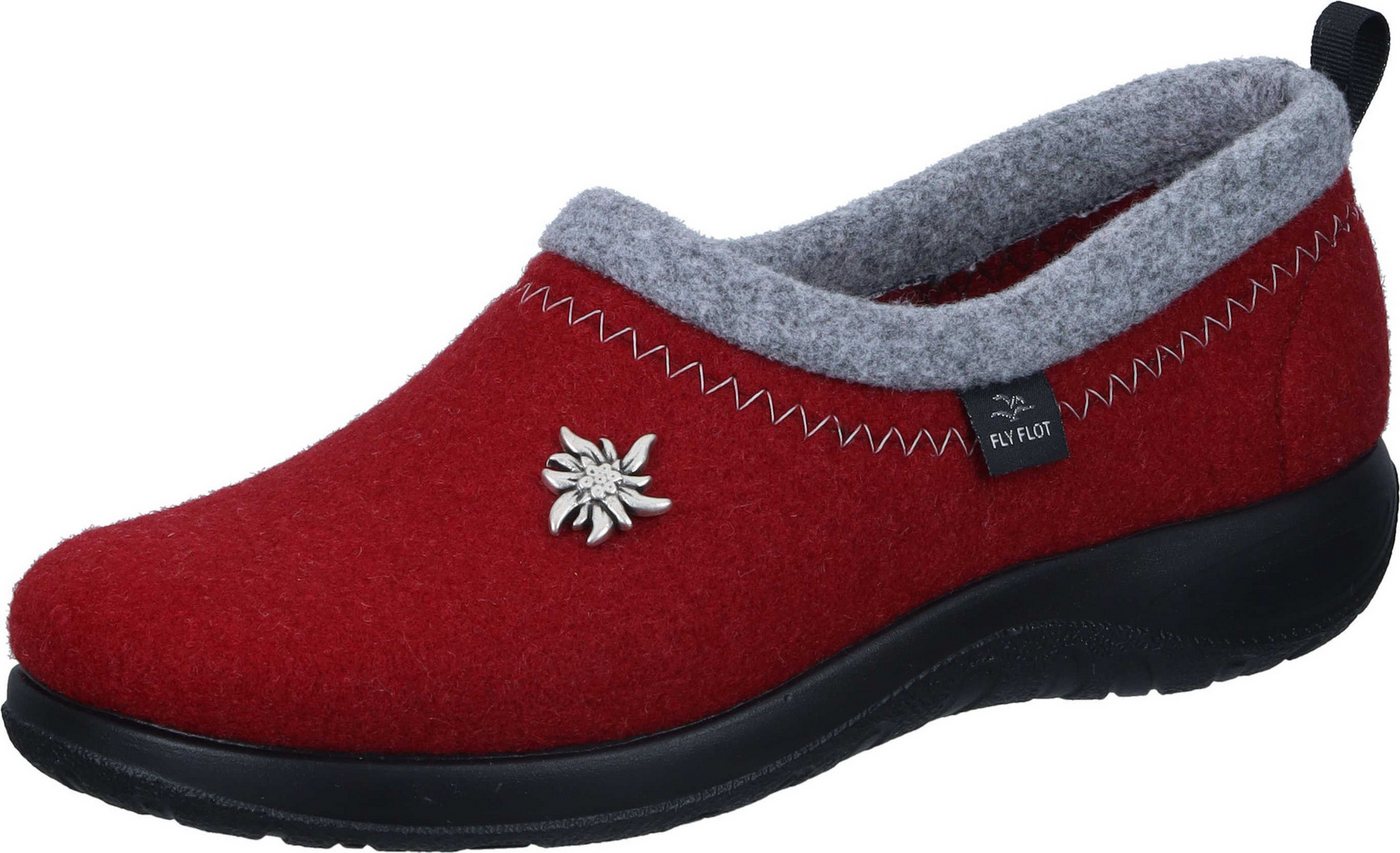 Fly Flot Hausschuhe Hausschuh aus starpazierfähigem PET (rot)