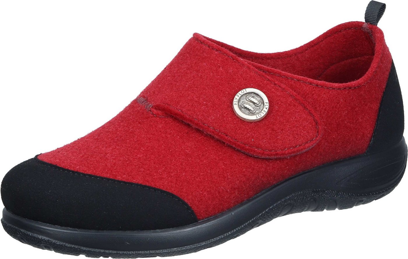 Fly Flot Hausschuhe Hausschuh aus starpazierfähigem PET (rot)