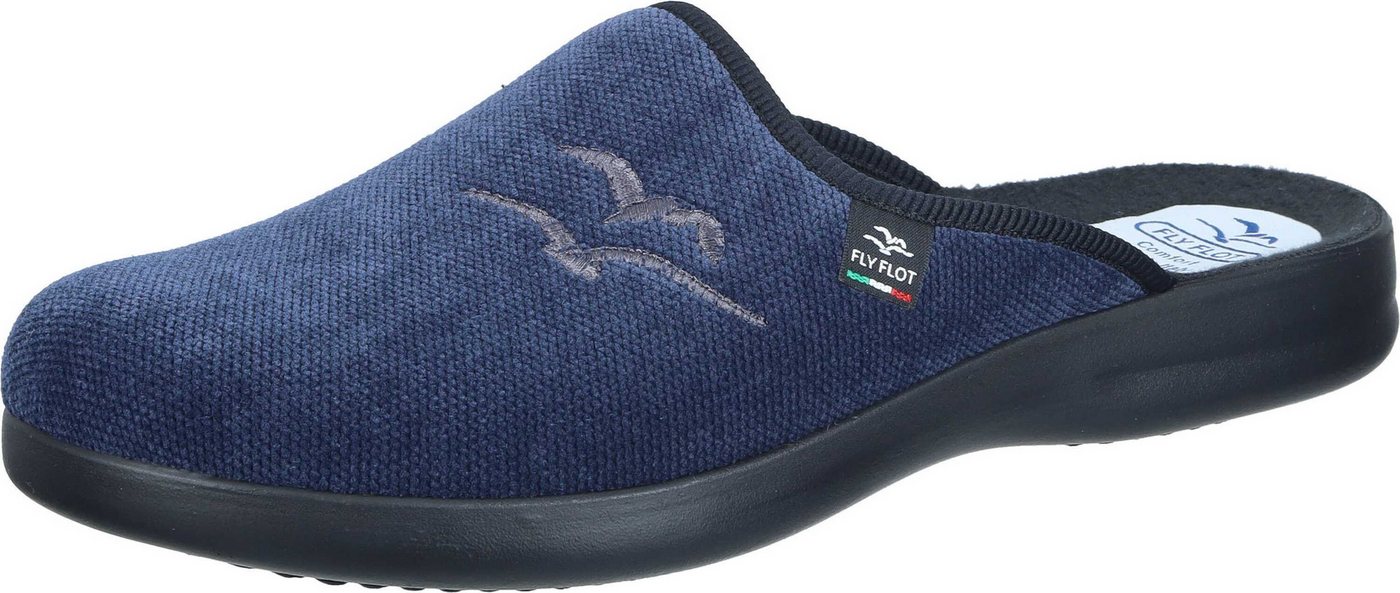 Fly Flot Hausschuhe Hausschuh aus Textil (blau)