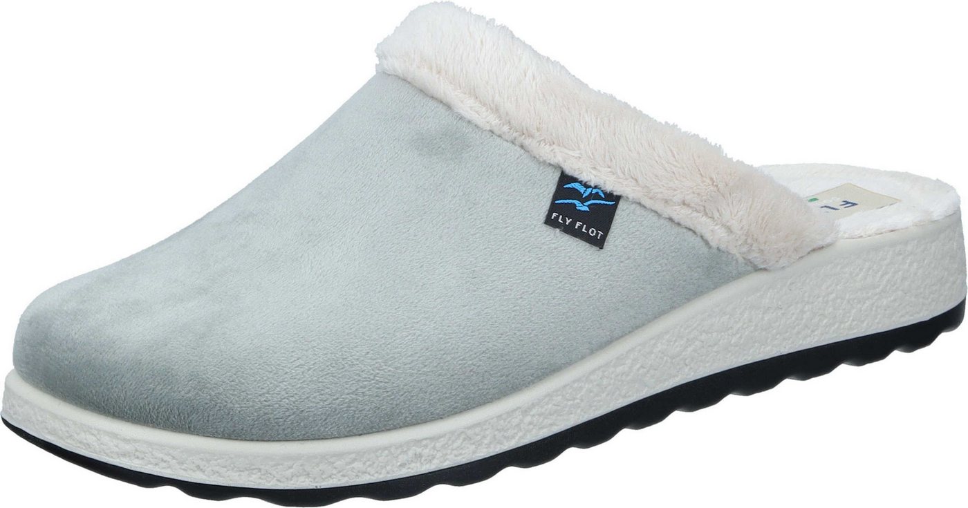 Fly Flot Hausschuhe Hausschuh aus Textil (grau)