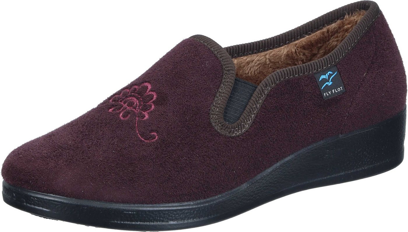 Fly Flot Hausschuhe Hausschuh aus Textil (lila)