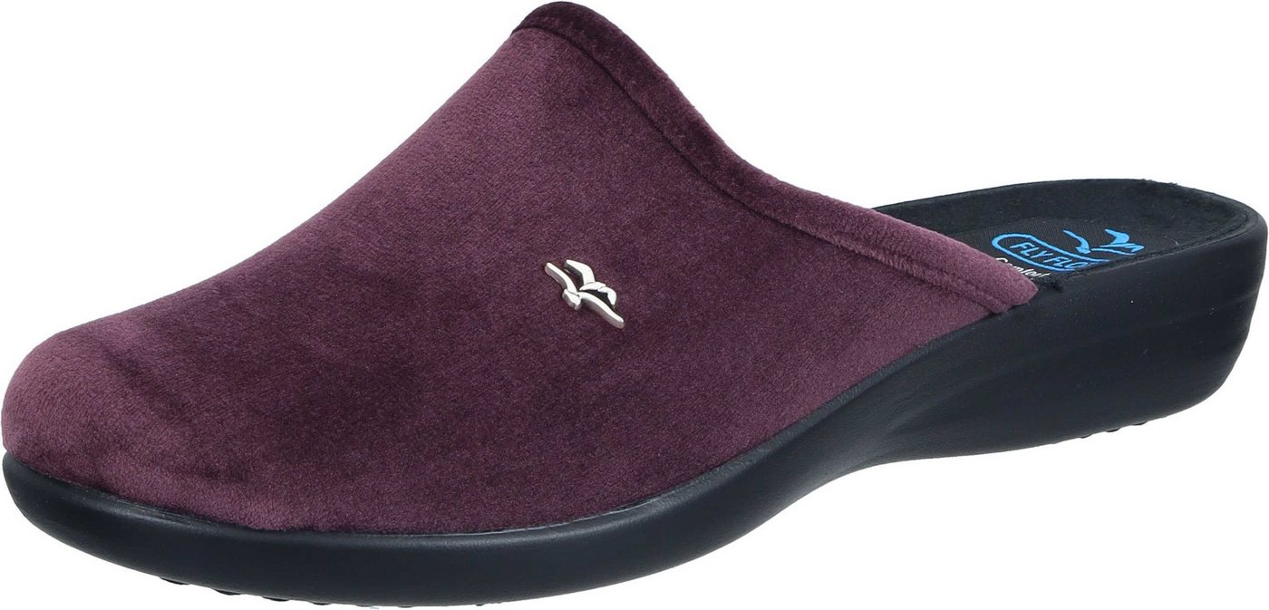 Fly Flot Hausschuhe Hausschuh aus Textil (pflaume)
