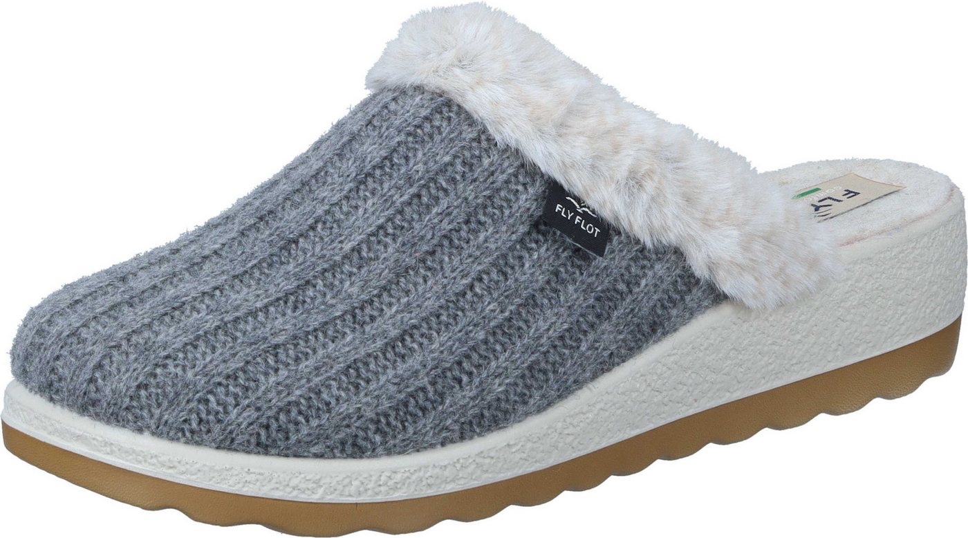 Fly Flot Hausschuhe Pantoffel aus Flauschstoff