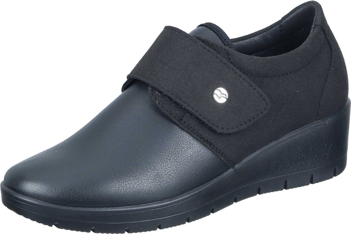 Fly Flot Slipper Slipper aus strapazierfähigem Synthetik (schwarz)