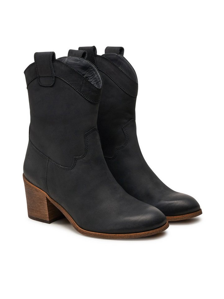 Fly London Cowboystiefel Daxifly P145166000 Schwarz Cowboystiefel