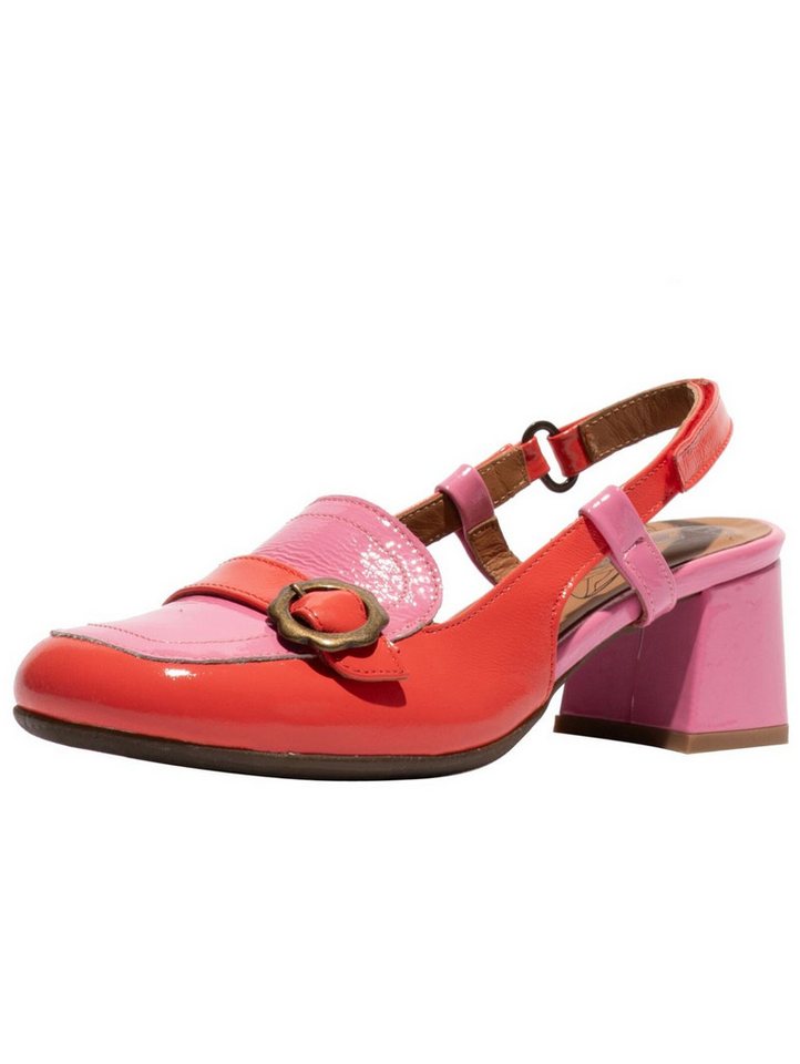 Fly London Sandalen Leder Slingpumps