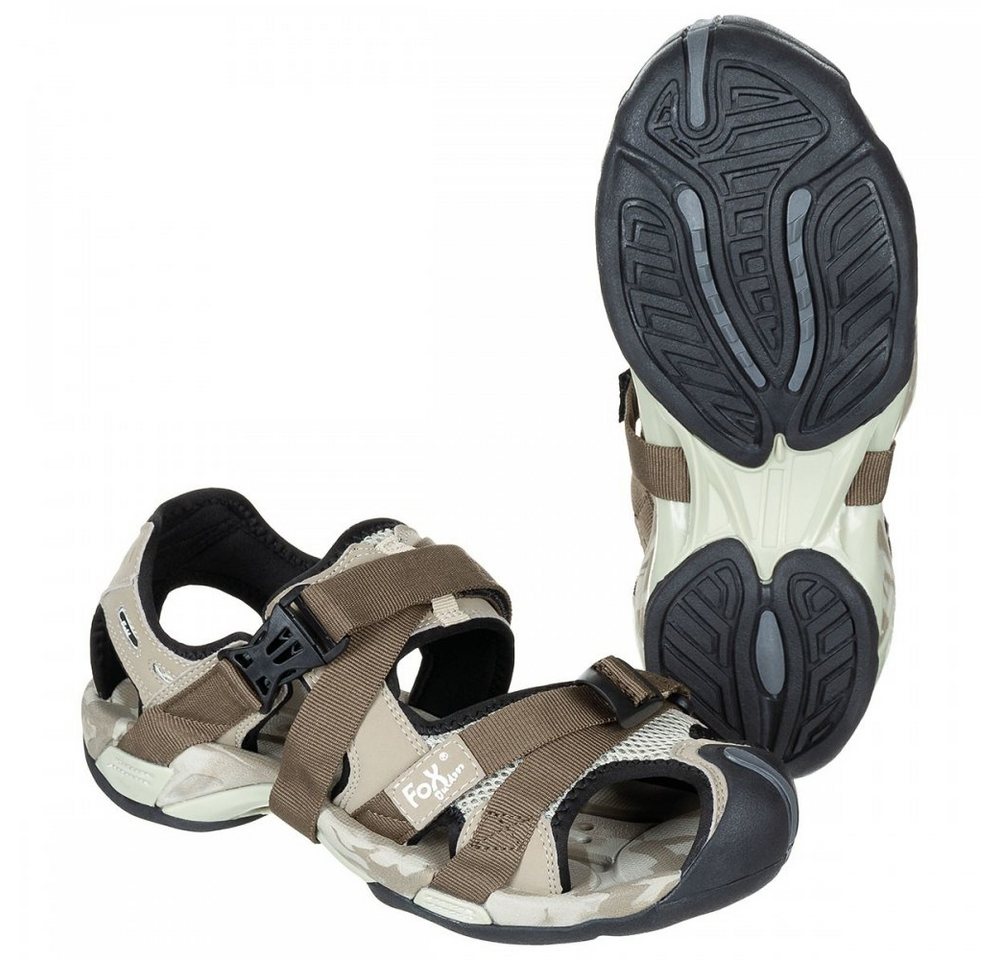 FoxOutdoor Trekking-Sandale, Clipverschluss, desert - 45 Trekkingschuh