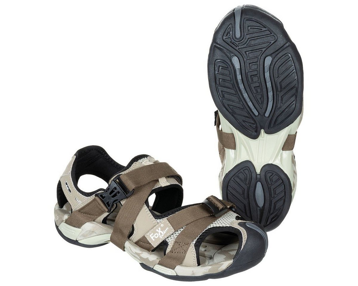 FoxOutdoor Trekking-Sandalen mit Klickverschluss desert Outdoorschuh