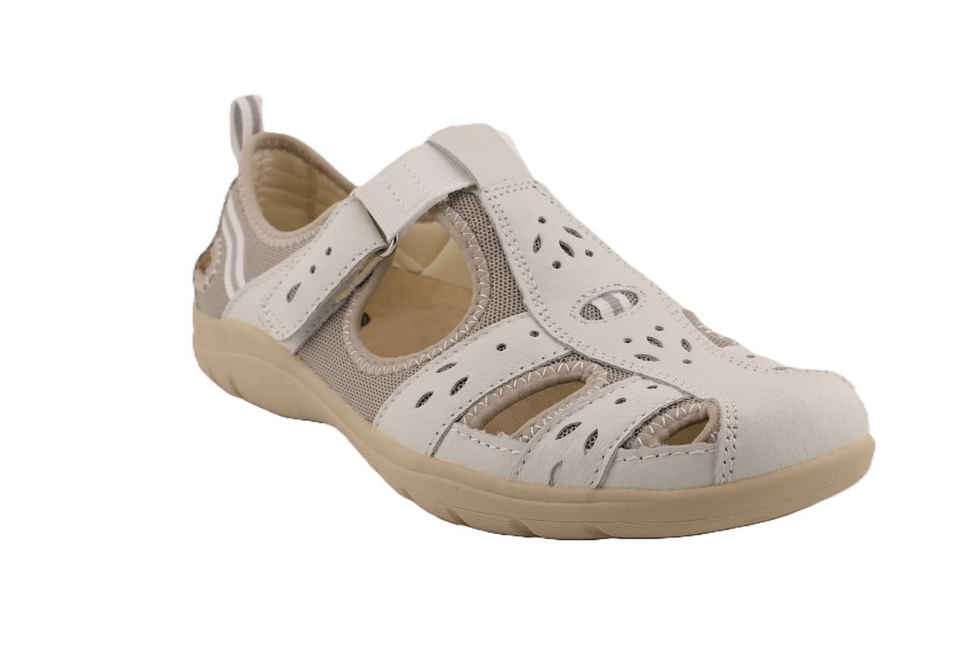 Free Spirit Cleveland Outdoorsandale Trekkingsandale (weiß)