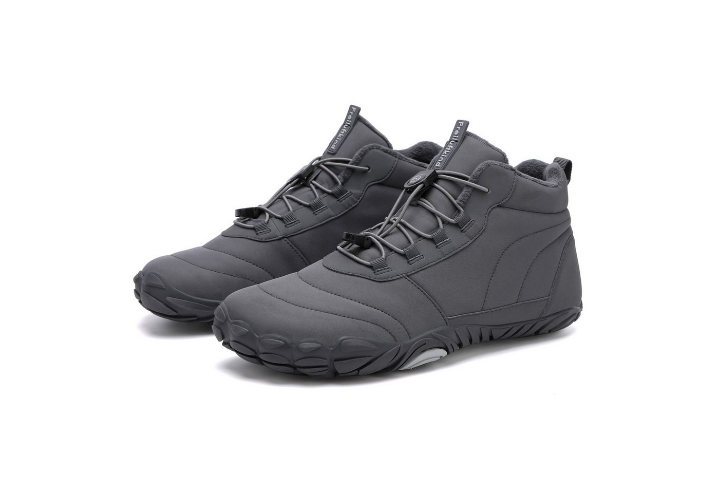 Freiluftkind Das Original - Kepler Barfußschuhe – warm gefüttert Sneaker Schnellverschluss