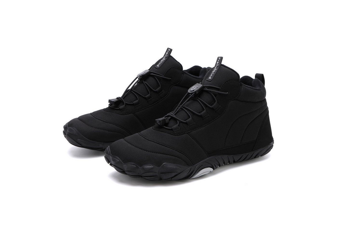 Freiluftkind Das Original - Kepler Barfußschuhe – warm gefüttert Sneaker Schnellverschluss