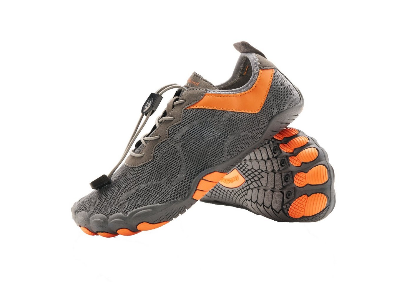 Freiluftkind Das Original – Kokoda rutschfeste Barfußschuhe Sneaker Schnellverschluss