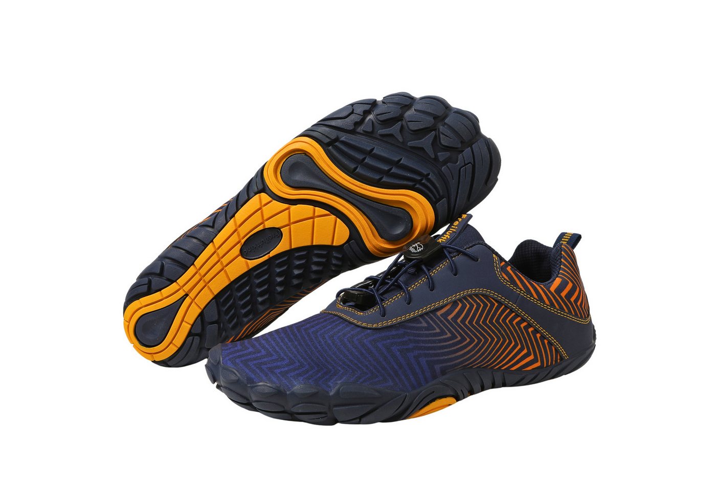 Freiluftkind Das Original – Overland Wasserabweisende & gefütterte Barfußschuhe Sneaker Schnürsenkel