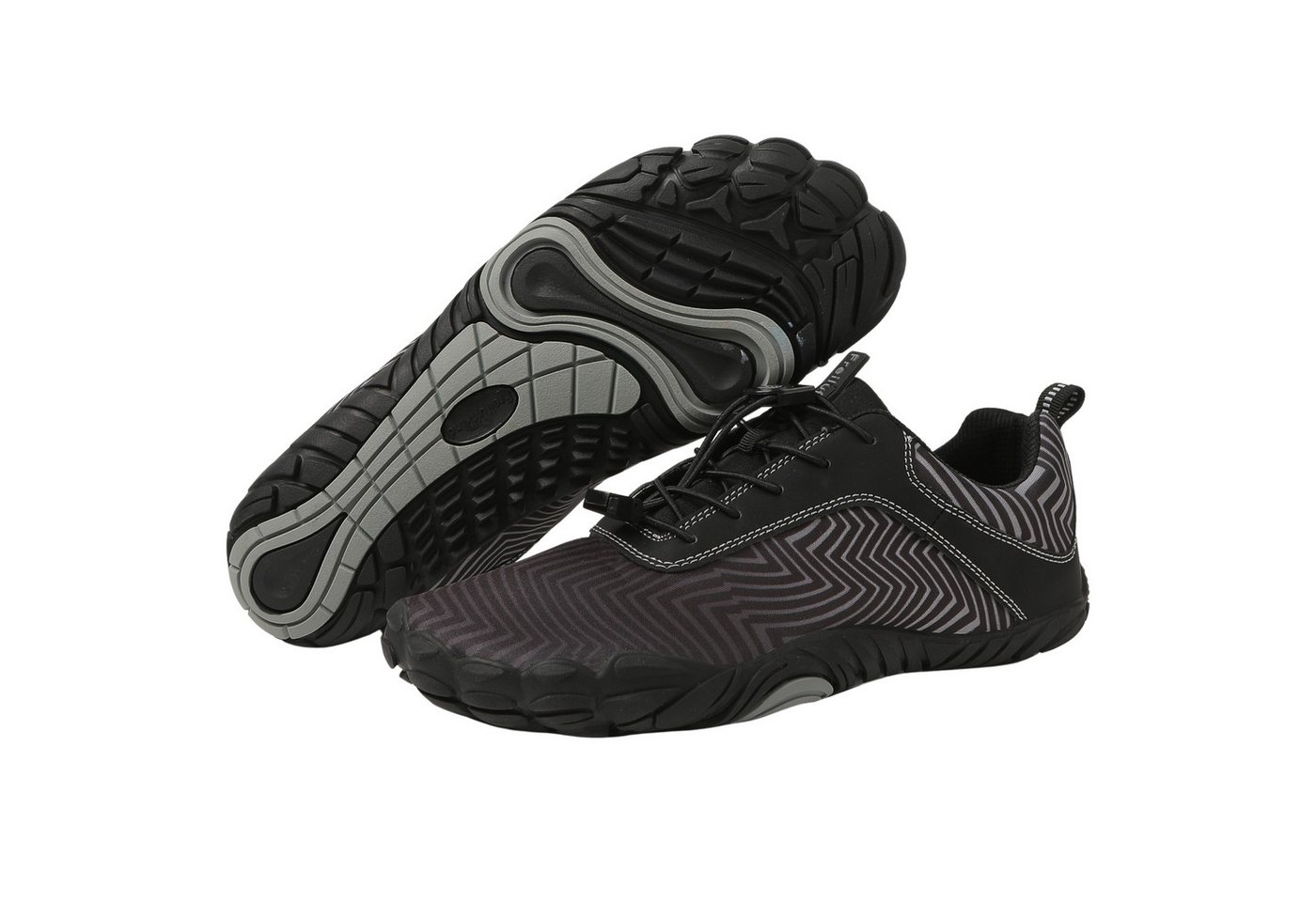 Freiluftkind Das Original – Overland Wasserabweisende & gefütterte Barfußschuhe Sneaker Schnürsenkel