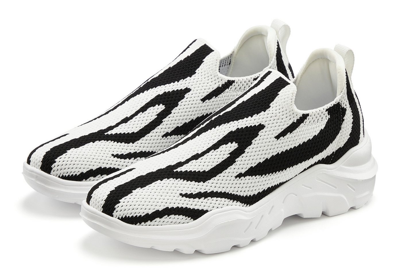 French Connection Sneaker Slipper, Halbschuh, Freizeitschuh zum Reinschlüpfen VEGAN