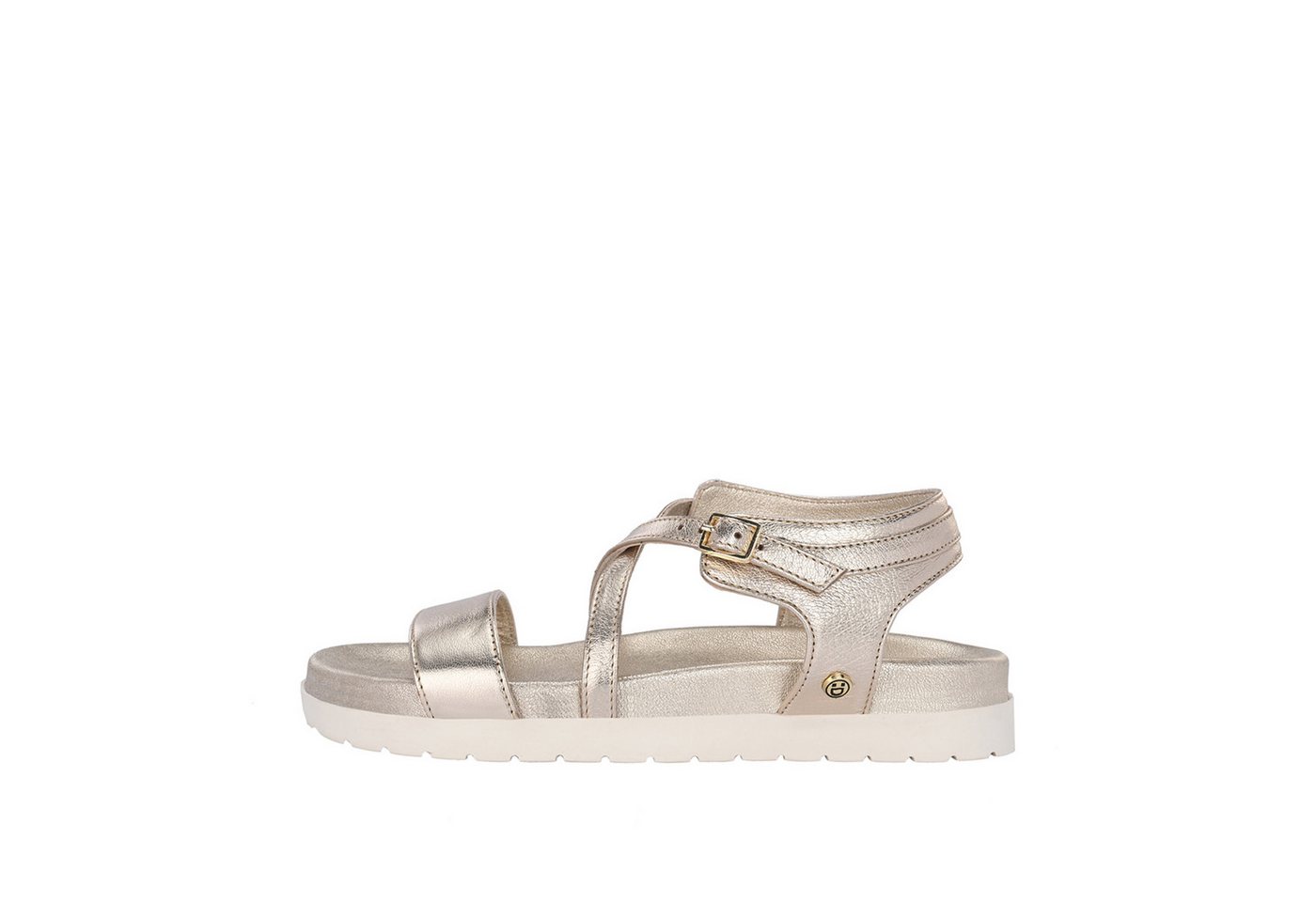 FREUDE AMELINE Riemchensandale (Platin)