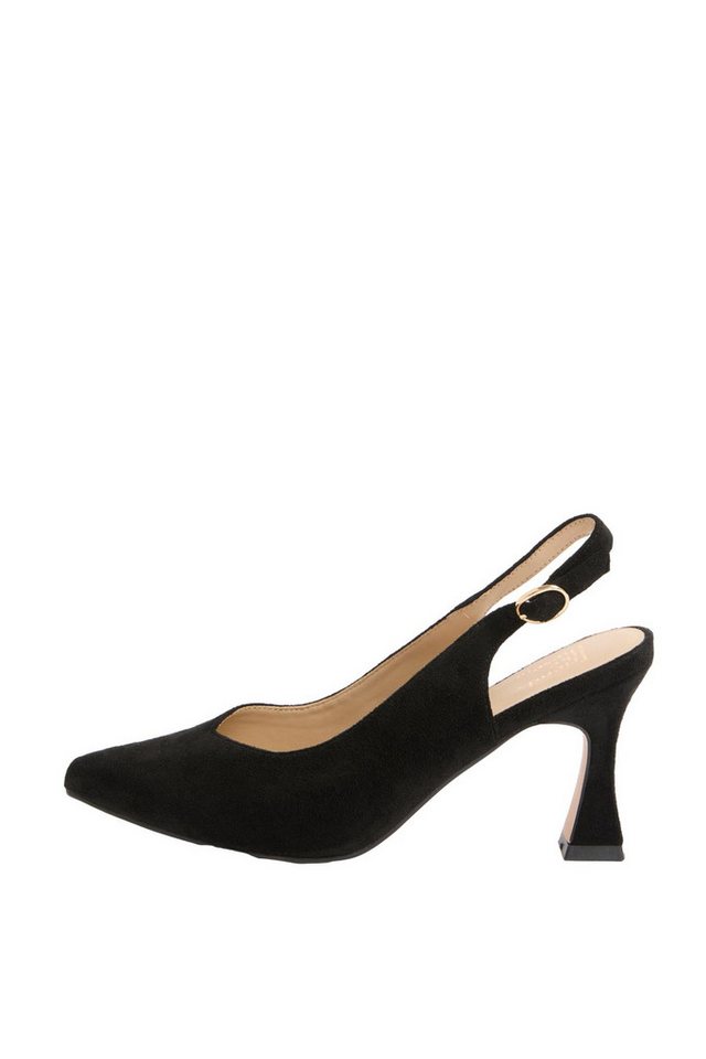Friends Like These elegante Slingback-Pumps Slingsandale (1-tlg) (schwarz)