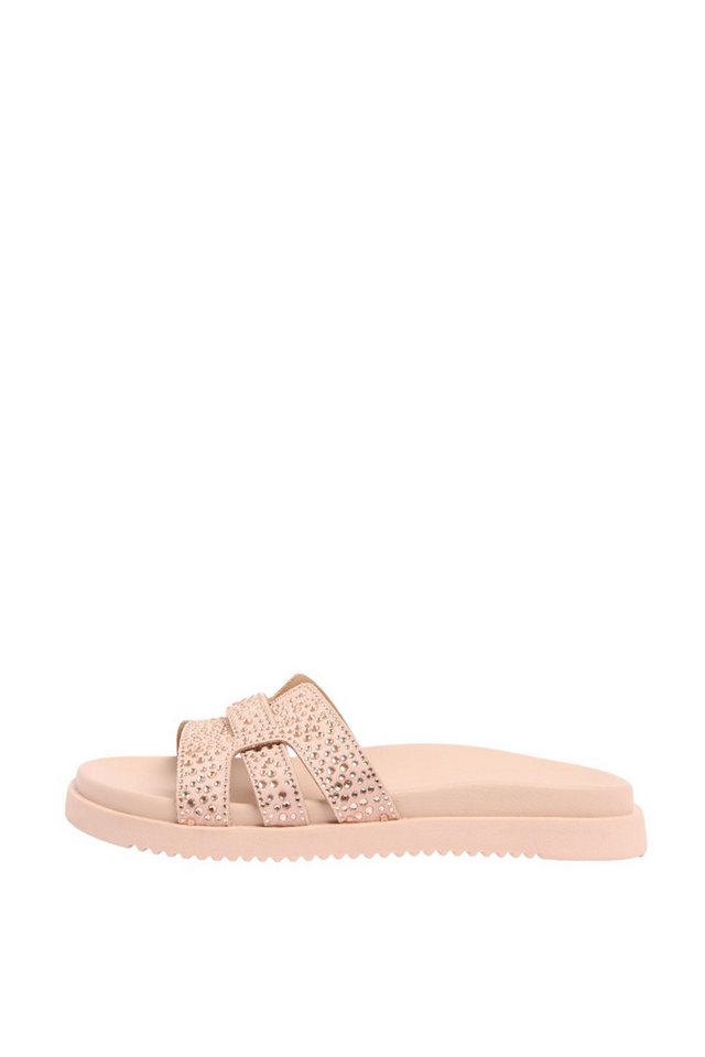 Friends Like These Slider mit Strass und Fußbett Badepantolette (1-tlg)
