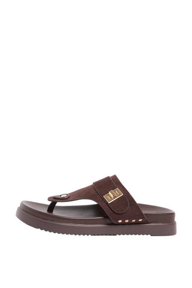 Friends Like These Zehentrenner-Sandalen Sandale (1-tlg) (braun)