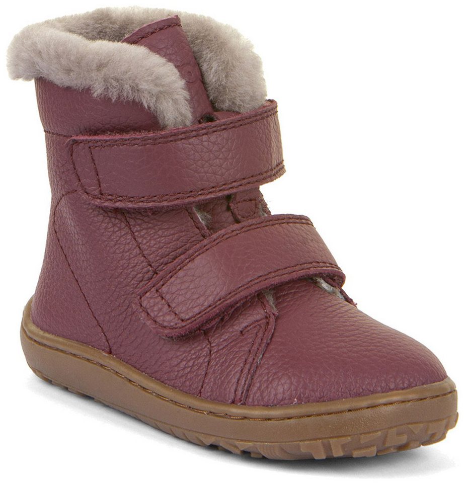 froddo® Froddo Barefoot Furry Boot Bordeaux Sneaker