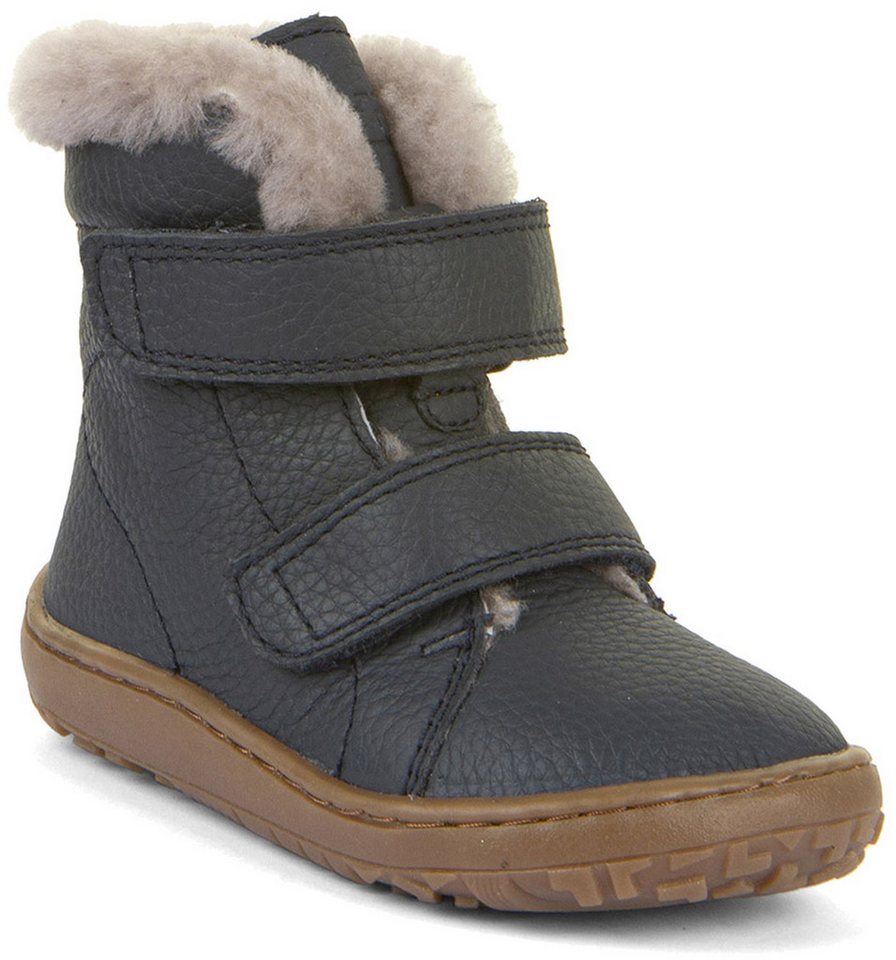 froddo® Froddo Barefoot Furry Boot Dark Blue Sneaker