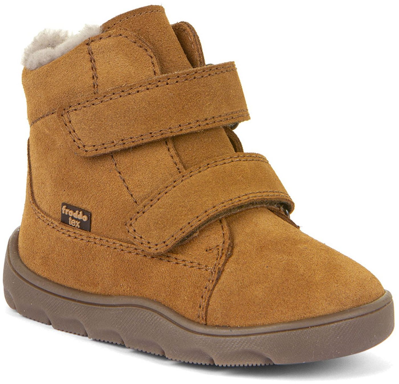 froddo® Froddo Zeru Tex Furry Barefoot Cognac Sneaker