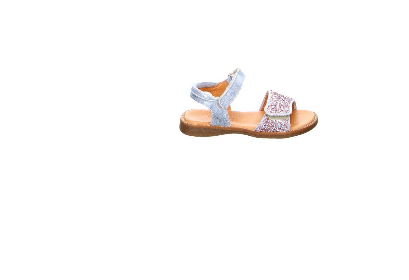 froddo® Froodo Ice Metallic, Glanzleder Sandalen Mädchen blau Sandale