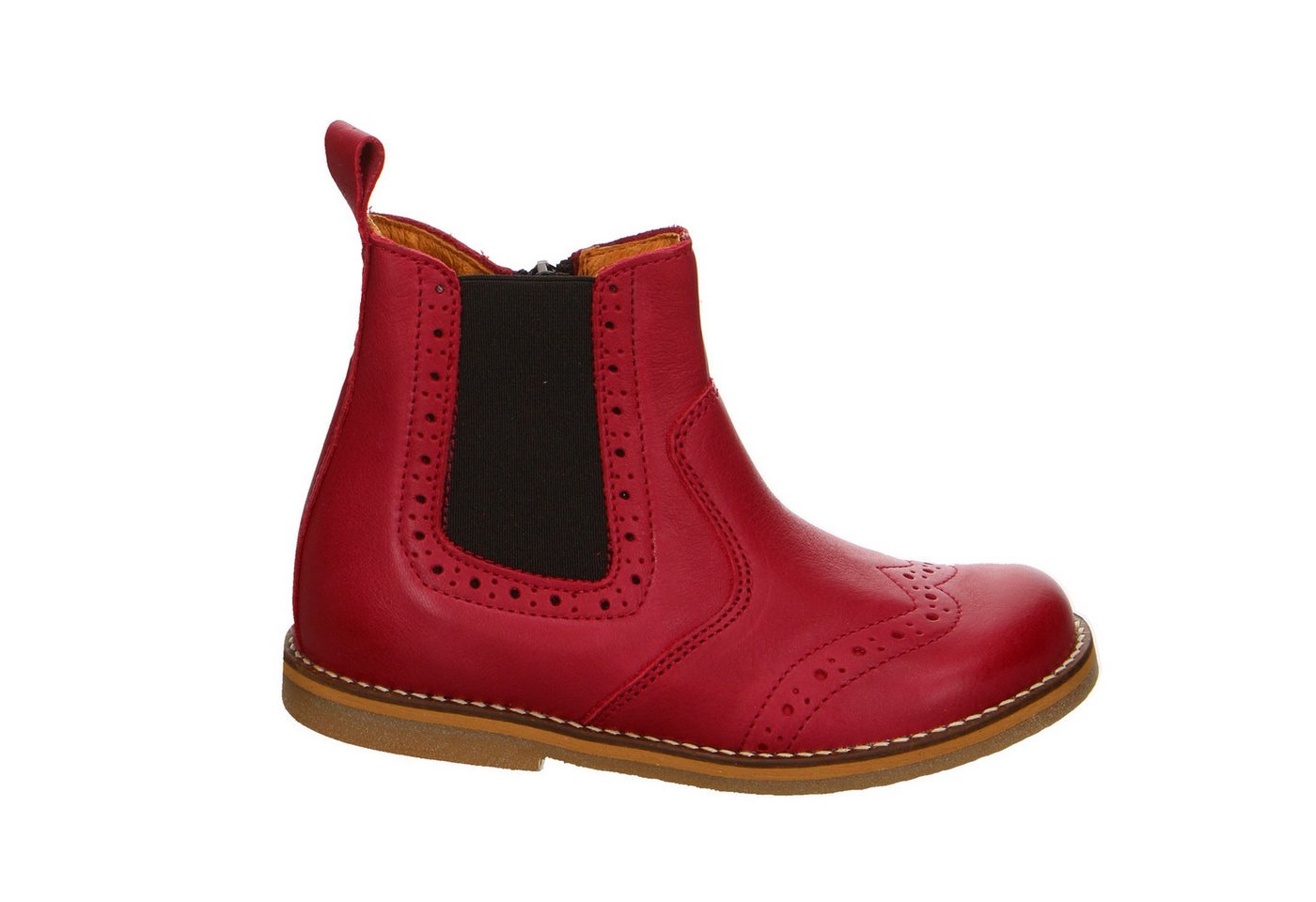 froddo® Froodo Leder Klettstiefel Mädchen rot Klettschuh
