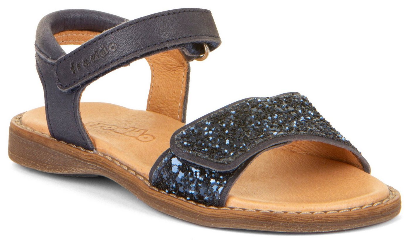 froddo® Lore Sparkle Sandale Sommerschuh, Klettschuh, Sandalette, mit zwei Klettverschlüsse
