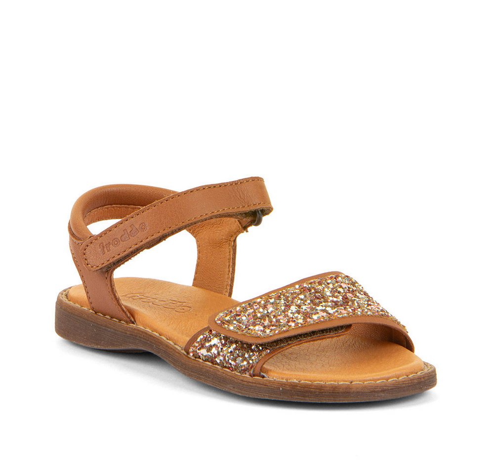 froddo® Lore Sparkle Sandale Sommerschuh, Klettschuh, Sandalette, mit zwei Klettverschlüsse