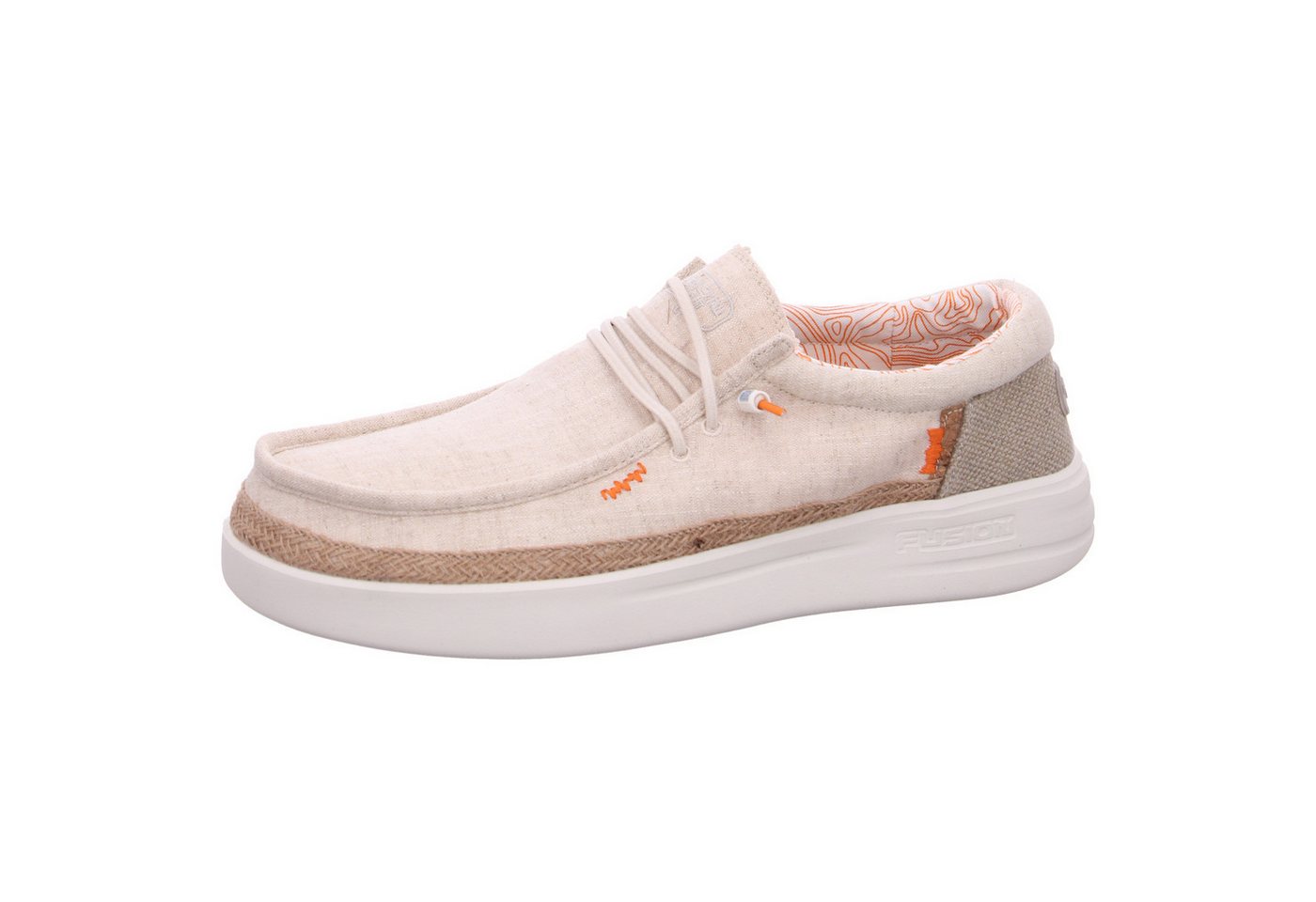 Fusion Schnürschuh (beige)