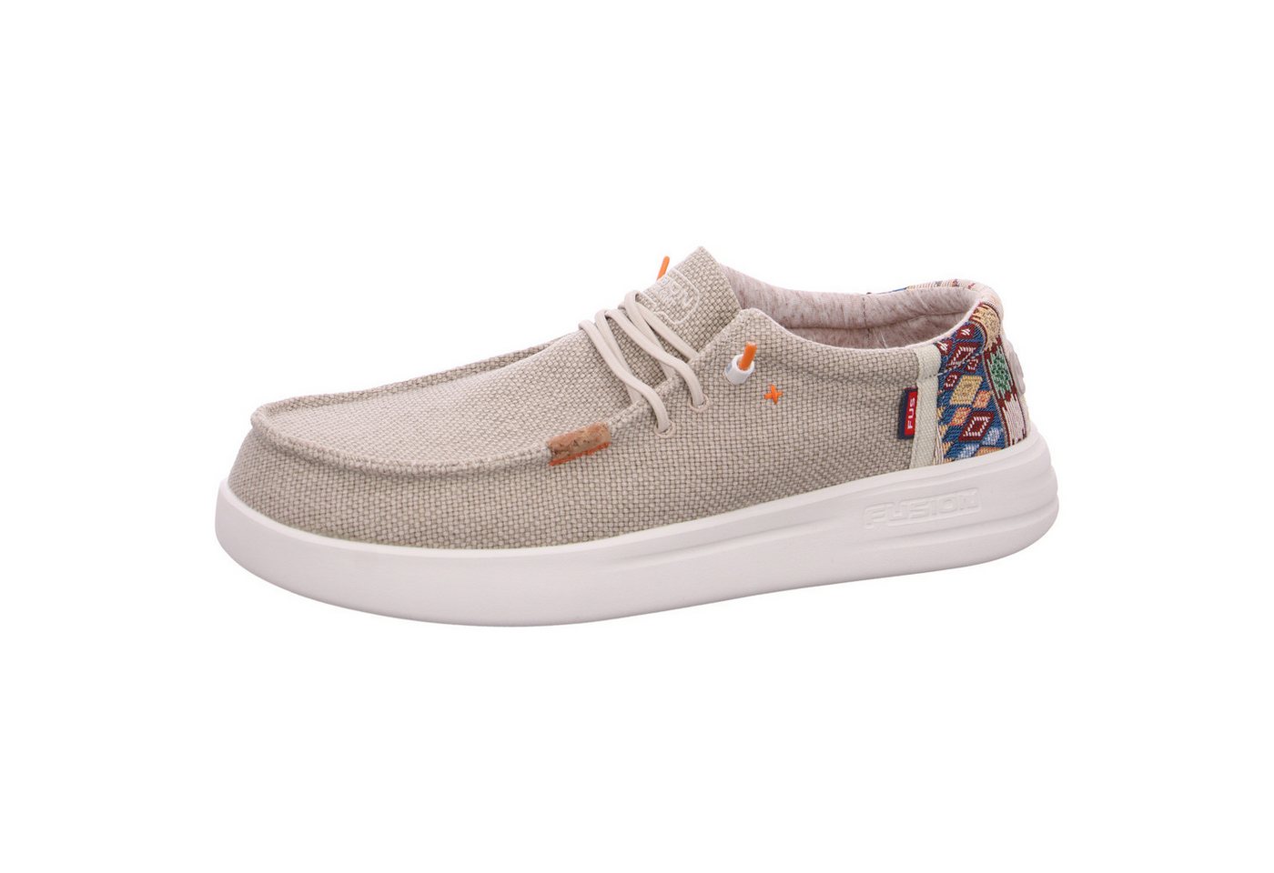 Fusion Schnürschuh (beige)