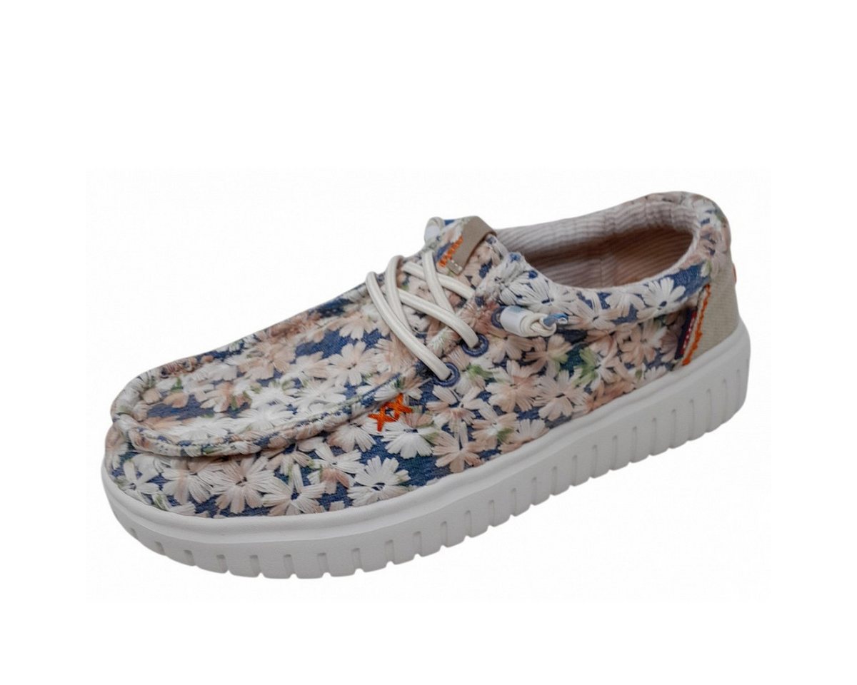 Fusion Schnürschuh (beige)