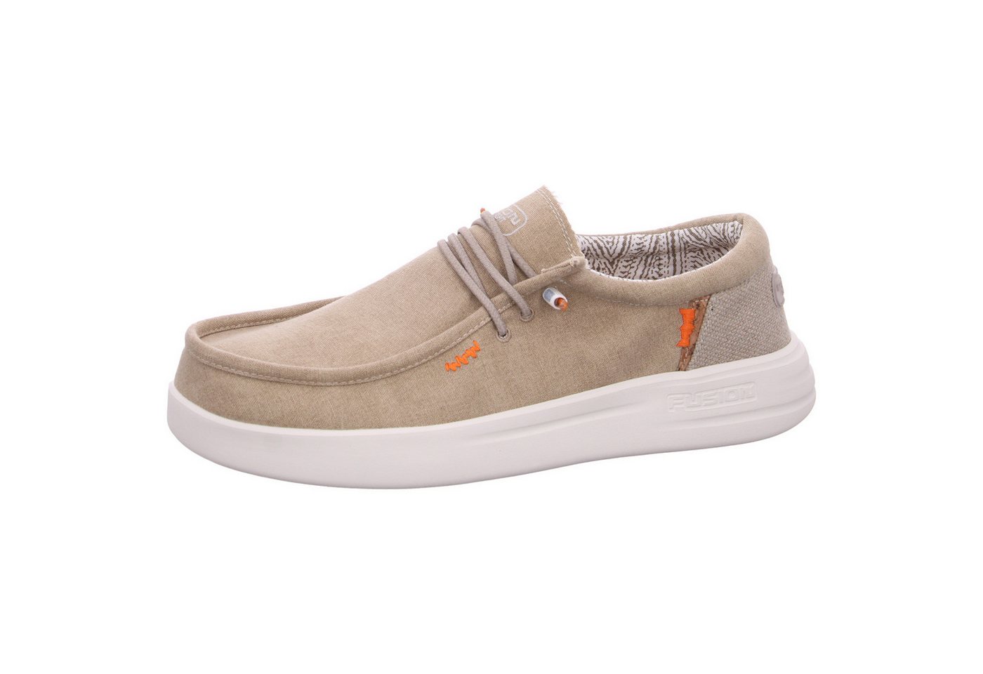 Fusion Schnürschuh (beige)