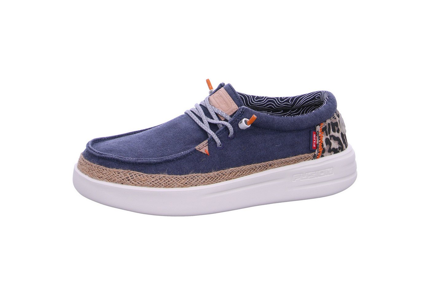 Fusion Schnürschuh (blau)