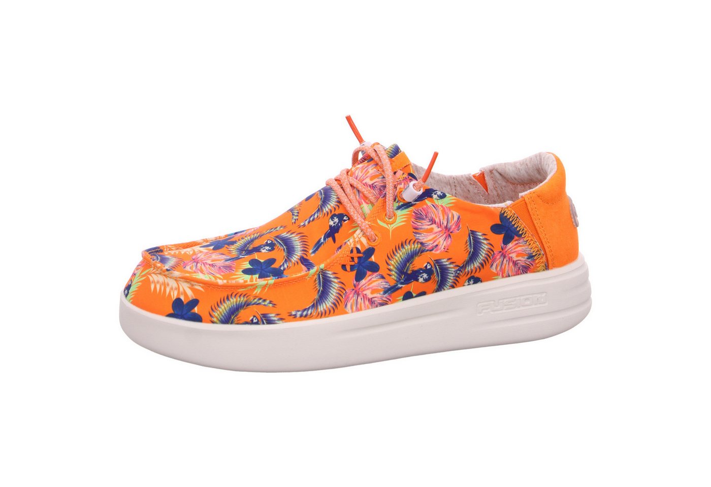Fusion Schnürschuh (orange)