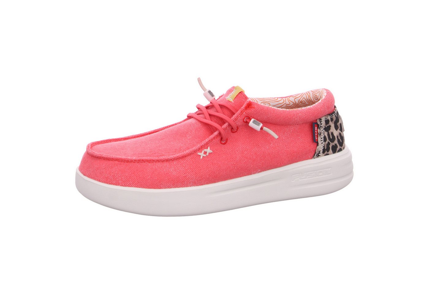 Fusion Schnürschuh (rot)