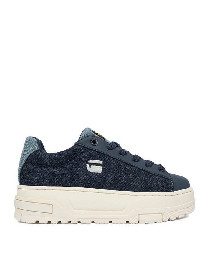 G-Star G Star Raw Damen-Sneakers Blau G-STAR RAW-CEO-COLS Denim Dunkel Sneaker