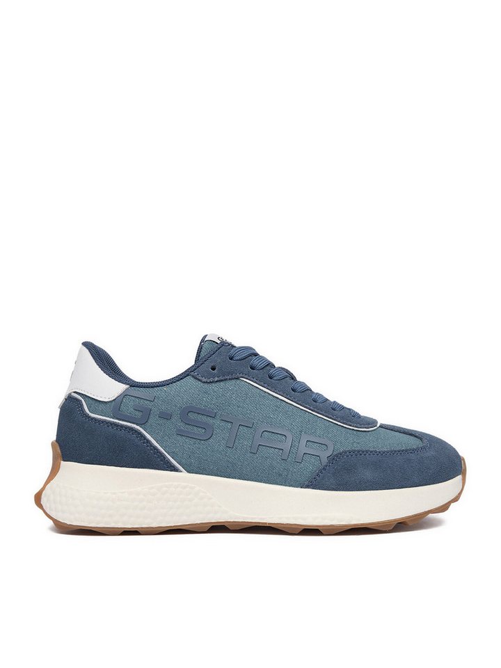 G-Star G Star Raw Damenschuhe Blau G-STAR RAW-EO-EDITH Blaues Licht Sneaker